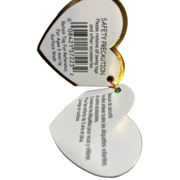 TY Rainbow Poodle Beanie Boo Small 6 Inch - Stuffed Animal (37223) - Picture 11 of 12